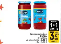 Cora Elvea sauce pour pâtes aanbieding