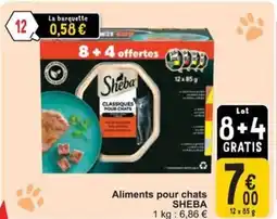 Cora Sheba aliments pour chats aanbieding