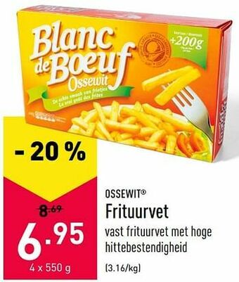 ALDI Frituurvet aanbieding
