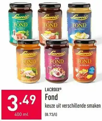 ALDI Fond aanbieding