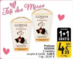 Godiva pralines