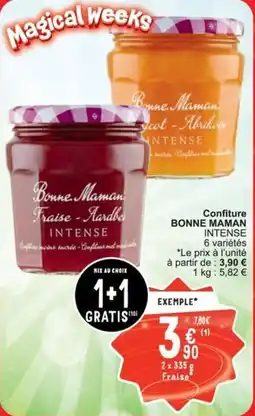 Bonne maman intense confiture