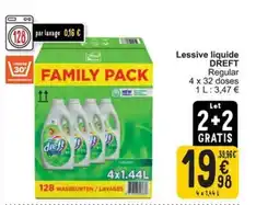 Cora Dreft lessive liquide aanbieding