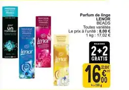 Cora Lenor beads parfum de linge aanbieding