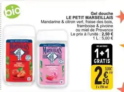 Cora Le petit marseillais gel douche aanbieding