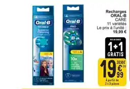 Cora Oral B care recharges aanbieding
