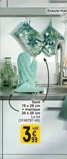 Cora Gant + manique aanbieding