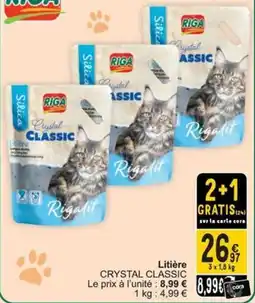 Cora Crystal classic litière aanbieding
