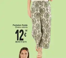 Cora Pantalon fluide aanbieding
