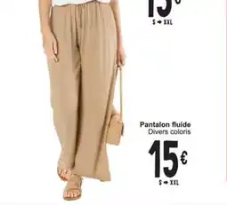 Cora Pantalon fluide aanbieding