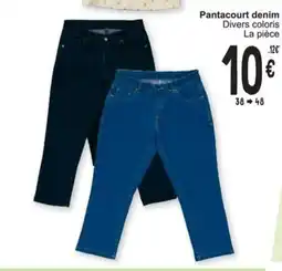 Cora Pantacourt denim aanbieding