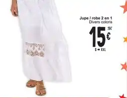 Cora Jupe robe 2 en 1 aanbieding