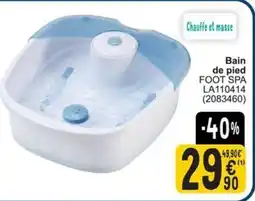 Cora Bain de pied Foot Spa LA110414 aanbieding