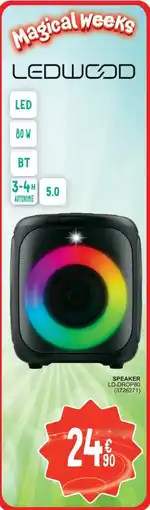 Cora Ledwood Speaker LD-DROP80 aanbieding