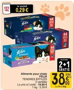 Cora Aliments Pour Chats Felix aanbieding