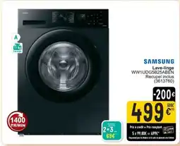 Cora Samsung Lave-linge WW1UDG5B25ABEN aanbieding