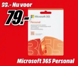 MediaMarkt Microsoft 365 Personal aanbieding
