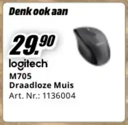 MediaMarkt Logitech M705 Draadloze Muis aanbieding