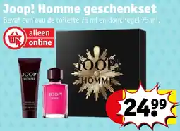 Kruidvat Joop Homme geschenkset aanbieding