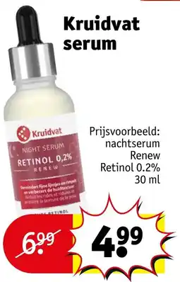 Kruidvat Kruidvat serum aanbieding