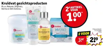 Kruidvat Kruidvat gezichtsproducten aanbieding