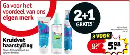 Kruidvat Kruidvat haarstyling aanbieding