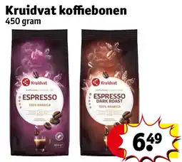 Kruidvat Kruidvat koffiebonen aanbieding