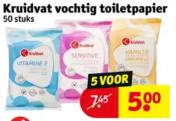 Kruidvat Kruidvat vochtig toiletpapier aanbieding