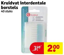 Kruidvat Kruidvat interdentale borstels aanbieding