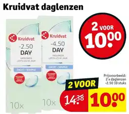 Kruidvat Kruidvat daglenzen aanbieding