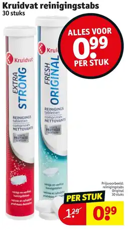 Kruidvat Kruidvat reinigingstabs aanbieding