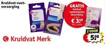 Kruidvat Kruidvat voetverzorging aanbieding