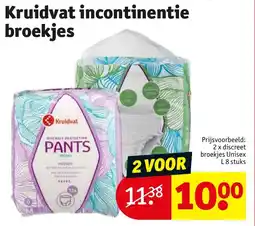 Kruidvat Kruidvat incontinentie broekjes aanbieding