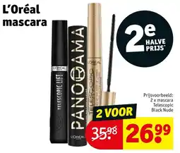 Kruidvat L'Oréal mascara aanbieding