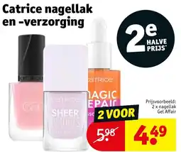 Kruidvat Catrice nagellak en -verzorging aanbieding