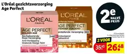 Kruidvat L'Oréal gezichtsverzorging Age Perfect aanbieding