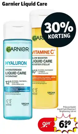 Kruidvat Garnier Liquid Care aanbieding