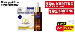 Kruidvat Nivea gezichtsverzorging Q10 aanbieding
