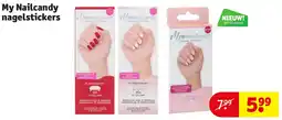 Kruidvat My Nailcandy nagelstickers aanbieding