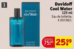 Kruidvat Davidoff Cool Water aanbieding