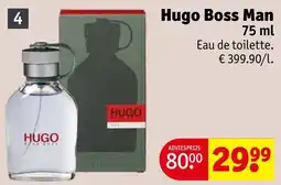Kruidvat Hugo Boss Man aanbieding