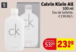 Kruidvat Calvin Klein All aanbieding
