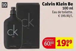 Kruidvat Calvin Klein Be aanbieding