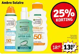 Kruidvat Ambre Solaire aanbieding