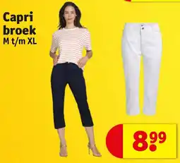 Kruidvat Capri broek aanbieding