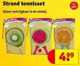 Strand tennisset