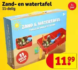 Kruidvat Zand- en watertafel aanbieding