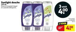 Kruidvat Sunlight douche aanbieding
