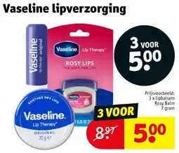 Kruidvat Vaseline lipverzorging aanbieding