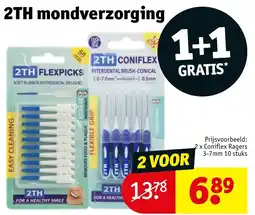 Kruidvat 2TH mondverzorging aanbieding